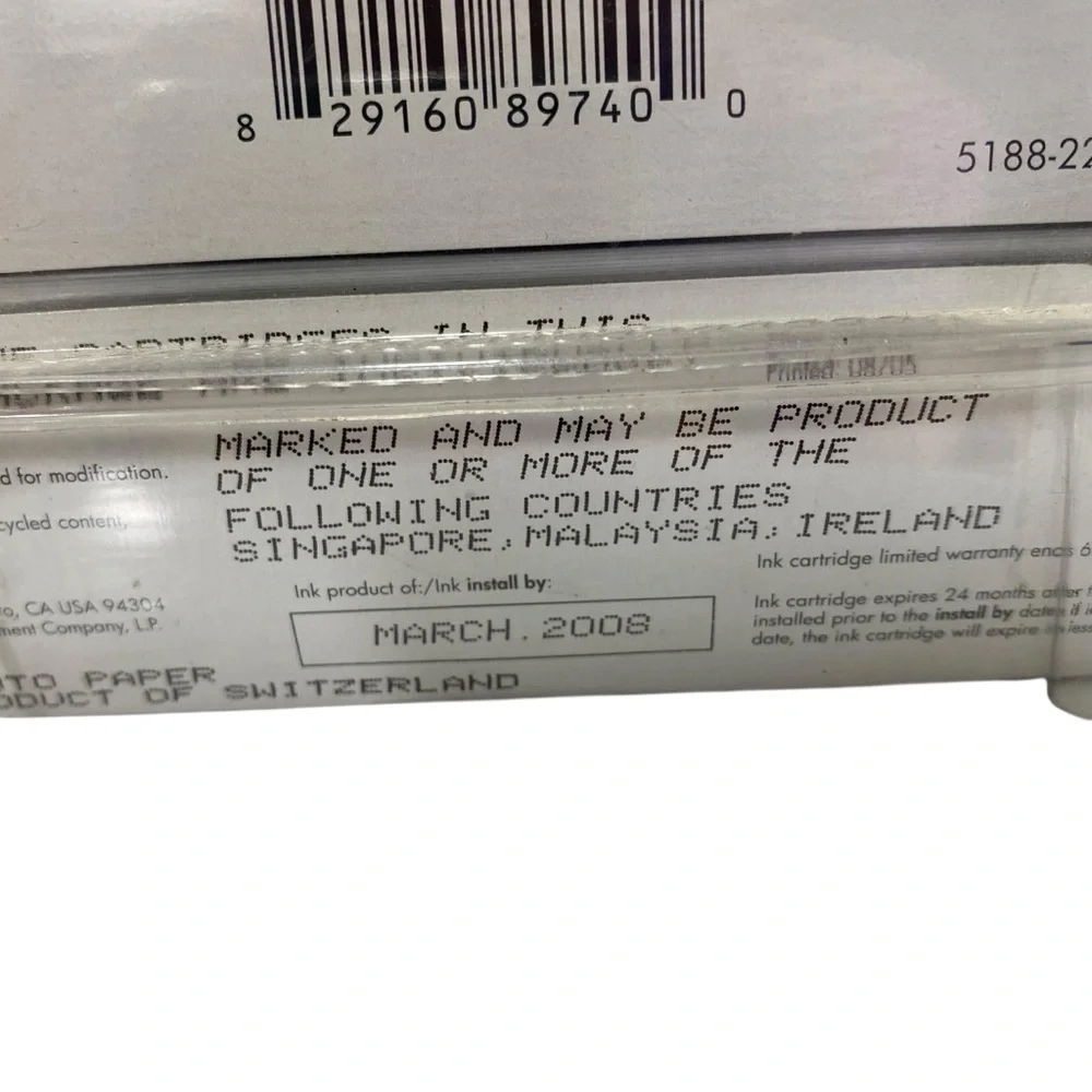 HP 02 Series 150 Photo 4x6 Value Pack Designed Printing Professional Quality '08